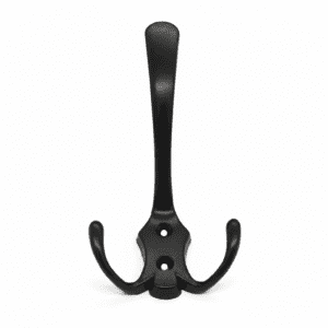 Patère murale moderne 3 crochets métal doré - porte-manteau - Vue 1