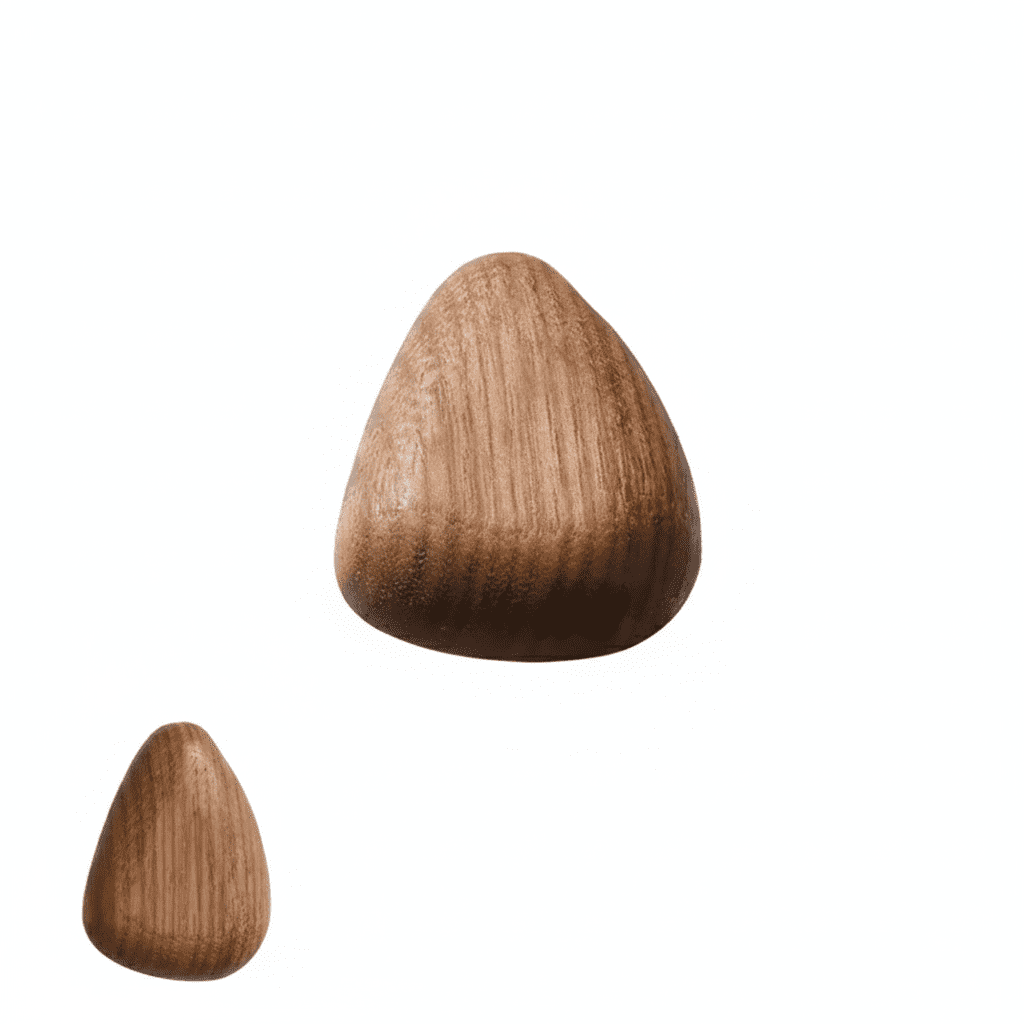 Crochet mural bois massif - Porte-manteau décoratif rangement - Vue 2