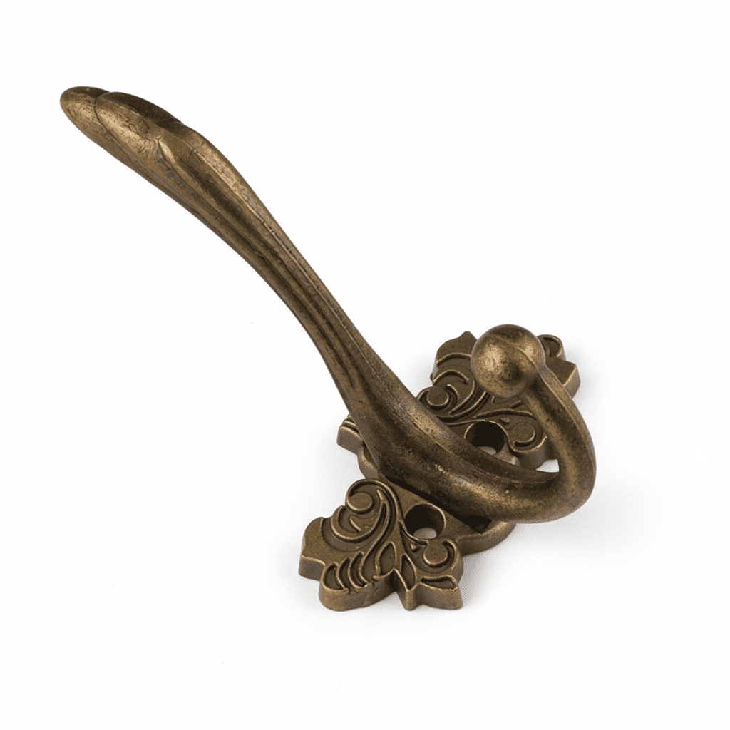 Crochet mural cochon volant vintage en alliage, décoratif multi-usages - Vue 1