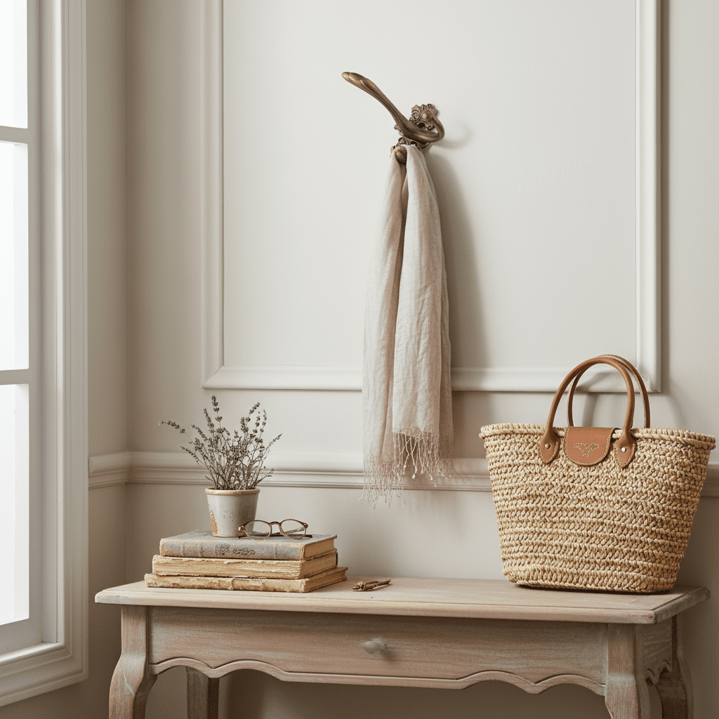 Crochet mural cochon volant vintage en alliage, décoratif multi-usages - Vue 4