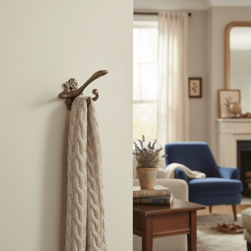 Crochet mural cochon volant vintage en alliage, décoratif multi-usages - Vue 8