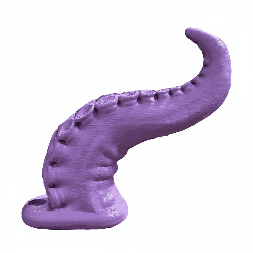 Crochet mural tentacule poulpe - Porte-vêtement créatif déco - Vue 2