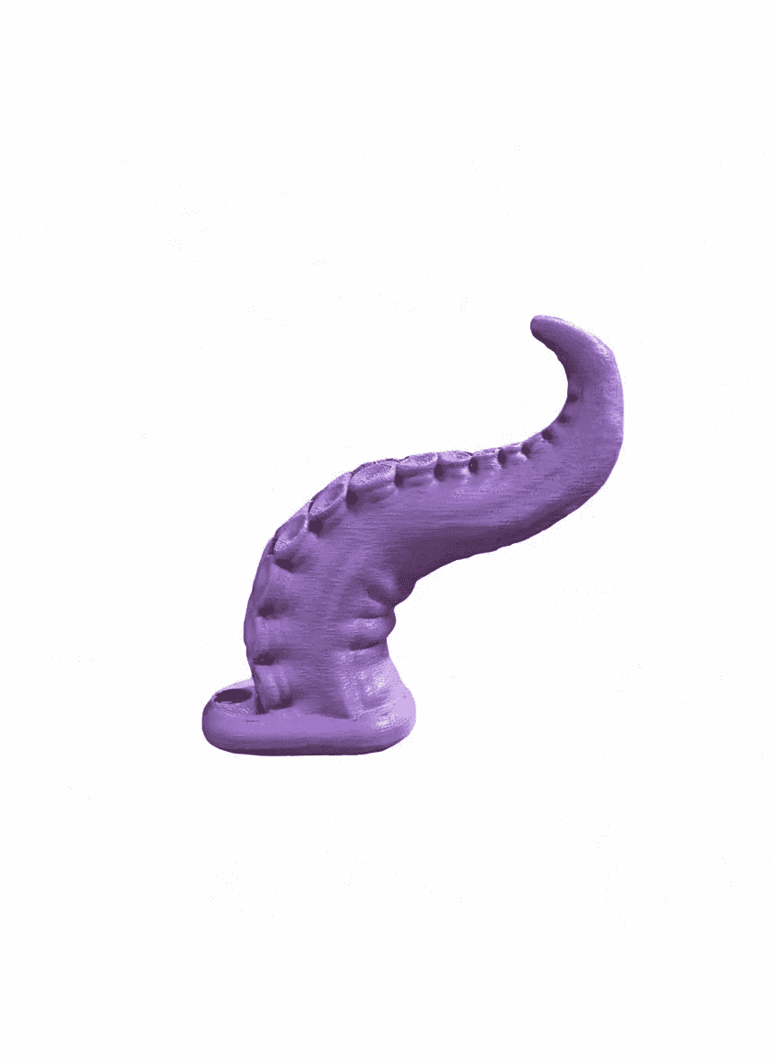 Crochet mural tentacule poulpe - Porte-vêtement créatif déco - Vue 5