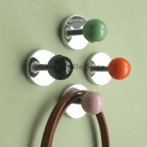 Crochet mural céramique décoratif - Salle de bain et chambre - Vue 1